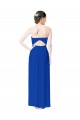 Azul Real Amor Sem Mangas Abrir de volta Bainha Vestidos de Madrinha Online