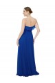Azul Real Sem alças Sem Mangas Linha A Vestidos de Festa / Vestidos de Madrinha Online