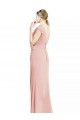 Bliss Decote Alto Mangas Curtas Sereia Vestidos de Madrinha Online