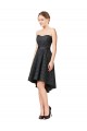 Cinza Ardósia Amor Sem Mangas Linha A Vestidos de Madrinha / Vestidos de Cocktail / Vestidos de Homecoming Online