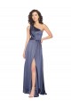 Crepúsculo Um Ombro Sem Mangas Linha A Vestidos de Madrinha / Vestidos de Noite / Vestidos de Festa Online