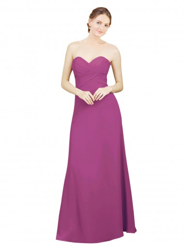Frutos Silvestres Amor Sem Mangas Lombar Linha A Vestidos de Madrinha Online