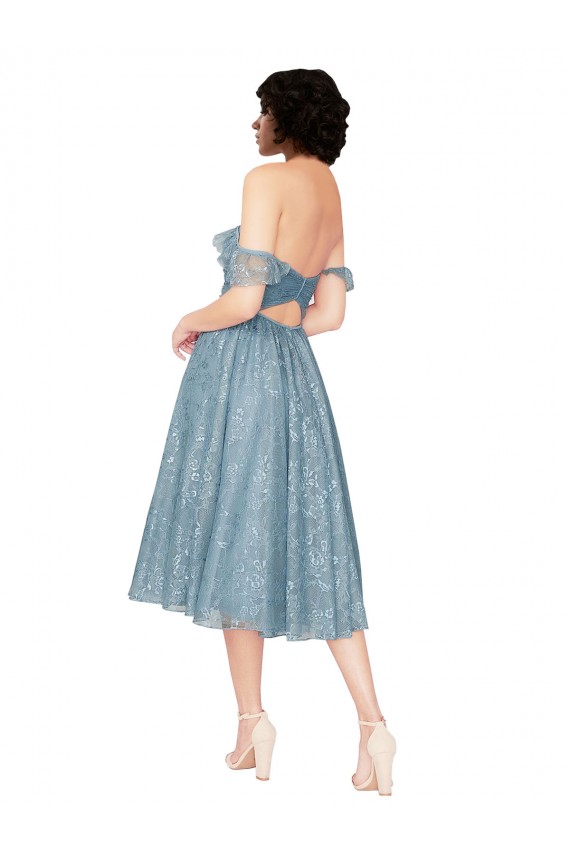  Amor Sem Mangas Buraco da fechadura Linha A Vestidos de Madrinha / Vestidos de Cocktail / Vestidos de Homecoming Online