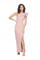 Malva Um Ombro Sem Mangas Bainha Vestidos de Madrinha / Vestidos de Noite / Vestidos de Festa Online