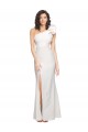 Marfim Um Ombro Sem Mangas Bainha Vestidos de Madrinha / Vestidos de Noite / Vestidos de Festa Online