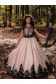 Marfim Amor Sem Mangas Vestido de Baile Longo Vestidos para Meninas de Flores Online