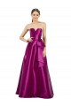 Merlot Decote V Sem Mangas Linha A Vestidos de Madrinha / Vestidos de Festa Online