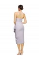 Lilás Ártico Sem alças Sem Mangas Lombar Bainha Vestidos de Madrinha / Vestidos de Noite / Vestidos de Festa Online