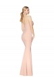 Nu Decote Alto Sem Mangas Sereia Longo Vestidos de Madrinha / Vestidos de Noite / Vestidos de Festa Online