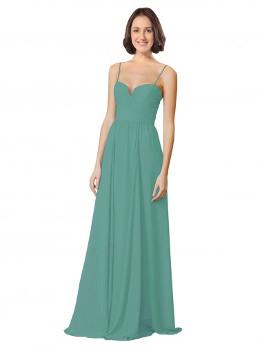 Prata Islandesa Amor Sem Mangas Linha A Vestidos de Festa / Vestidos de Madrinha Online