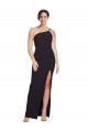 Preto Sem alças Sem Mangas Bainha Vestidos de Madrinha / Vestidos de Noite / Vestidos de Festa Online