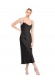 Preto Decote Capuz Sem Mangas Lombar Linha A Vestidos de Madrinha / Vestidos de Noite / Vestidos de Festa Online