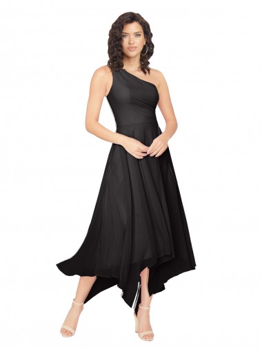 Preto Sem alças Sem Mangas Linha A Vestidos de Madrinha / Vestidos de Cocktail / Vestidos de Homecoming Online