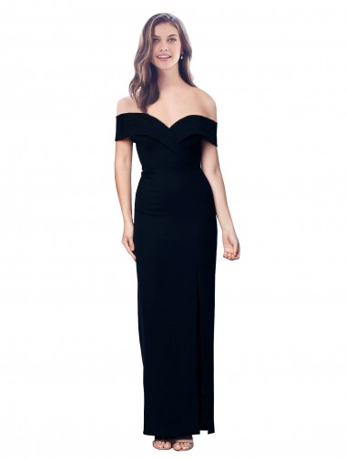 Preto Amor Sem Mangas Sereia Vestidos de Madrinha / Vestidos de Noite / Vestidos de Festa Online