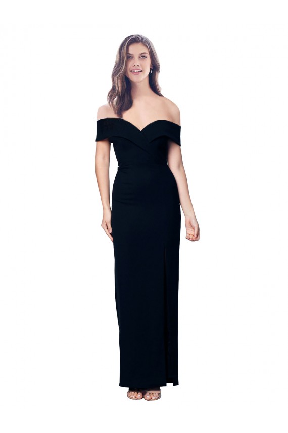 Preto Amor Sem Mangas Sereia Vestidos de Madrinha / Vestidos de Noite / Vestidos de Festa Online