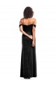Preto Sem alças Sem Mangas Linha A Vestidos de Madrinha / Vestidos de Noite / Vestidos de Festa Online