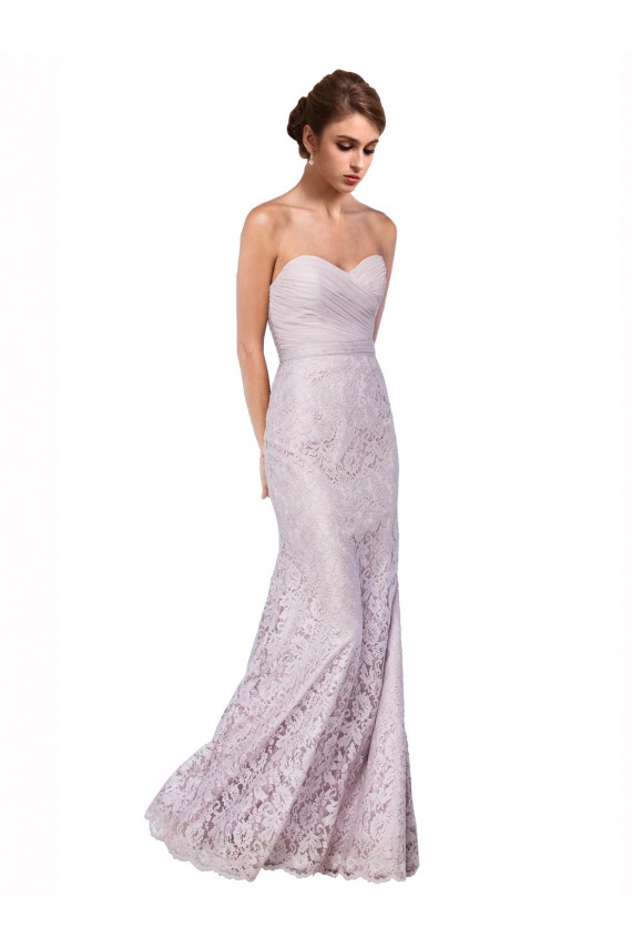  Amor Sem Mangas Sereia Vestidos de Madrinha / Vestidos de Festa Online