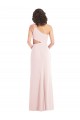 Rosa Um Ombro Sem Mangas Trombeta Vestidos de Madrinha / Vestidos de Noite / Vestidos de Festa Online