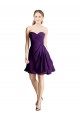 Roxo Sem alças Sem Mangas Linha A Vestidos de Madrinha / Vestidos de Cocktail / Vestidos de Homecoming Online