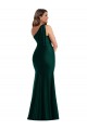 Sempre Verde Um Ombro Sem Mangas Sereia Vestidos de Madrinha / Vestidos de Noite / Vestidos de Festa Online