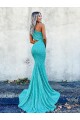  Um Ombro Sem Mangas Sereia Vestidos de Festa Online