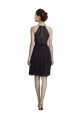 Uva Decote Alto Sem Mangas Linha A Vestidos de Madrinha / Vestidos de Cocktail / Vestidos de Homecoming Online