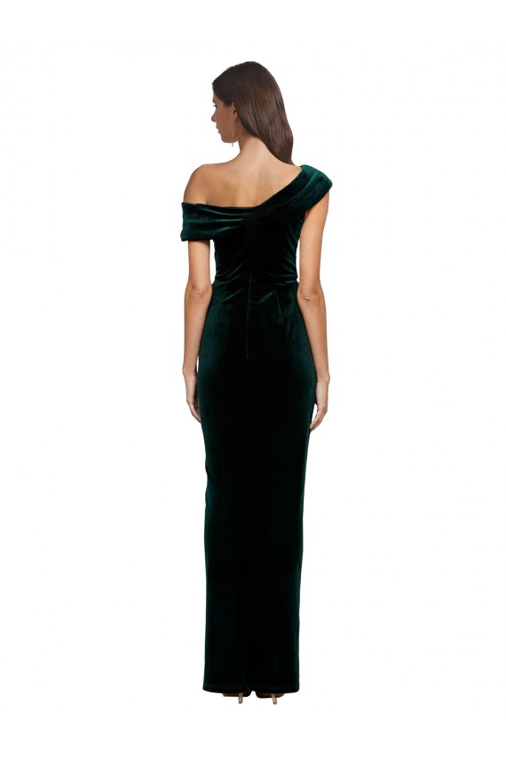 Verde Escuro Amor Sem Mangas Bainha Vestidos de Madrinha / Vestidos de Noite / Vestidos de Festa Online