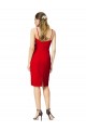 Vermelho Amor Sem Mangas Bainha Vestidos de Madrinha / Vestidos de Noite / Vestidos de Festa Online