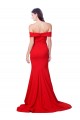 Vermelho Amor Sem Mangas Sereia Vestidos de Madrinha / Vestidos de Noite / Vestidos de Festa Online