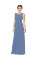 Windsor Azul Amor Sem Mangas Bainha Vestidos de Madrinha Online